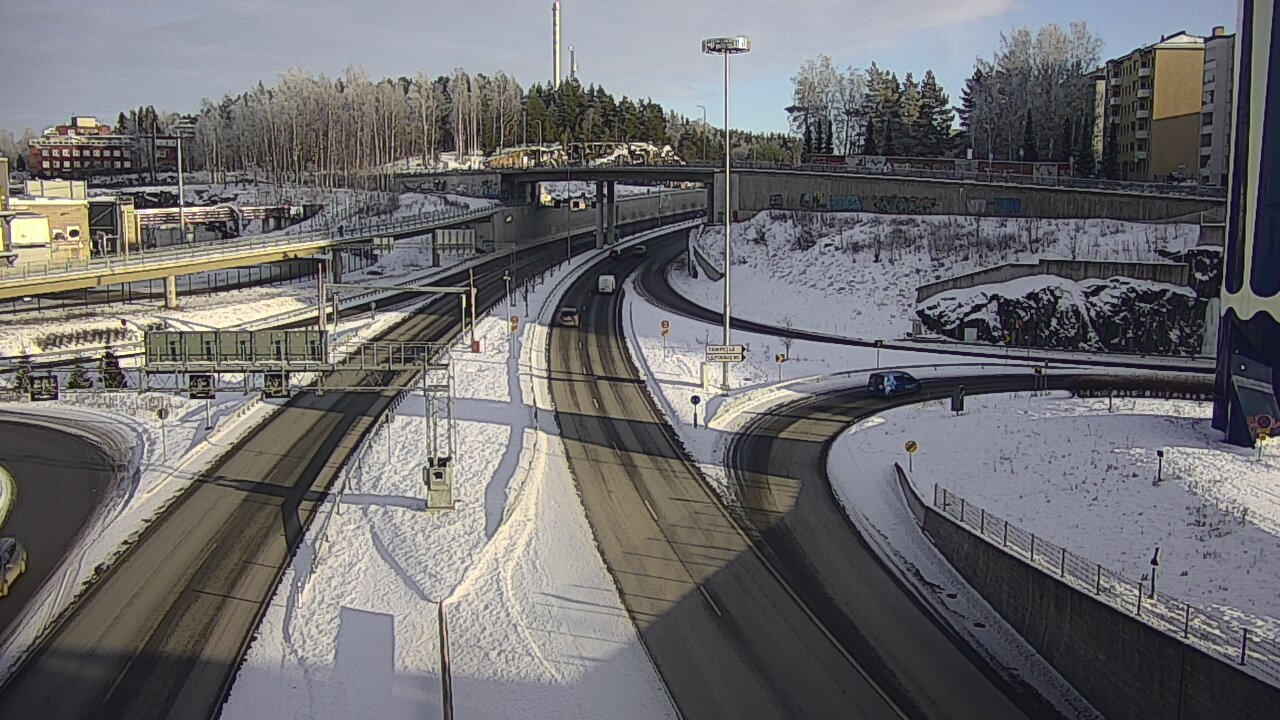 Kelikamerat Kuva Tie 12 Tampere, Rantatunneli Armonkallio, Tampere, Pirkanmaa