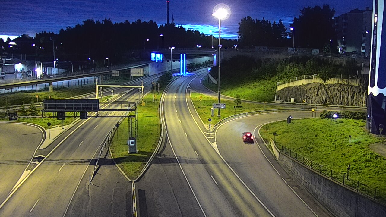 Kelikamerat Kuva Tie 12 Tampere, Rantatunneli Armonkallio, Tampere, Pirkanmaa
