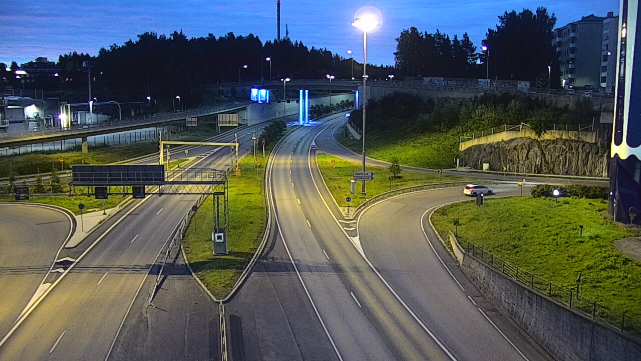 Kelikamerat Kuva Tie 12 Tampere, Rantatunneli Armonkallio, Tampere, Pirkanmaa