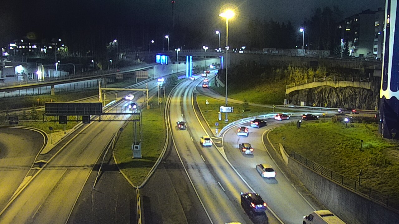 Kelikamerat Kuva Tie 12 Tampere, Rantatunneli Armonkallio, Tampere, Pirkanmaa