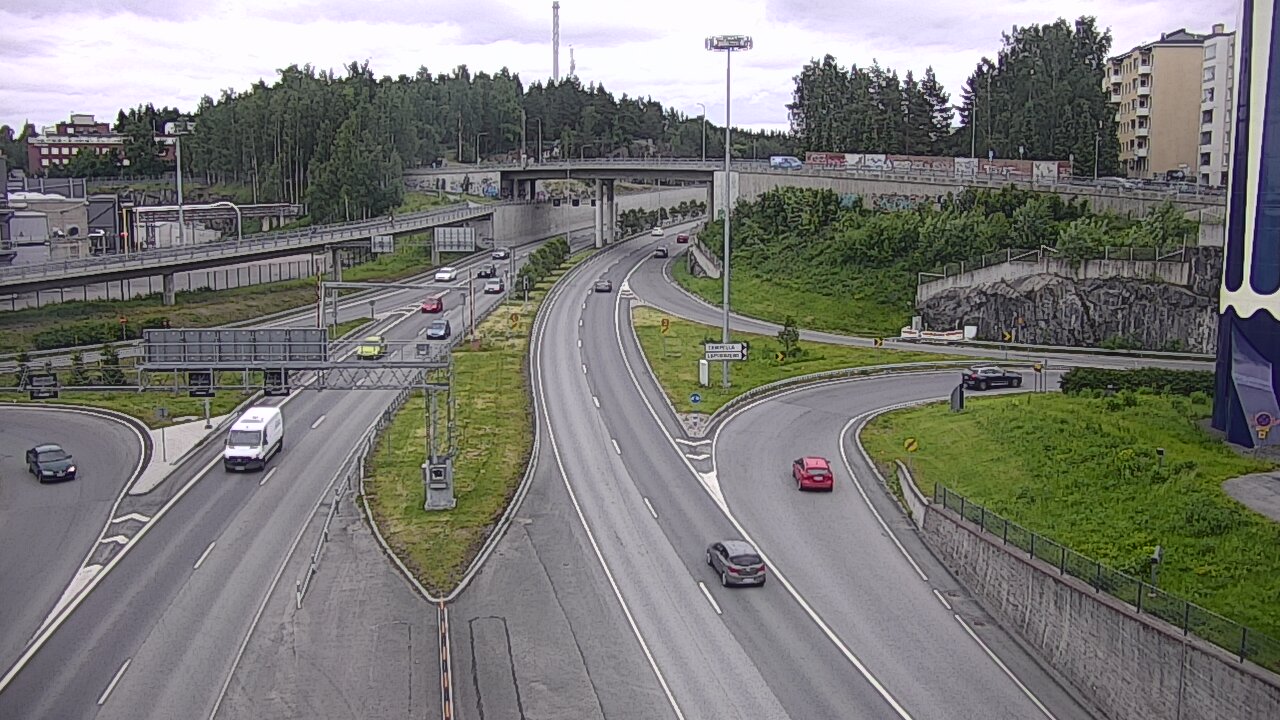 Kelikamerat Kuva Tie 12 Tampere, Rantatunneli Armonkallio, Tampere, Pirkanmaa
