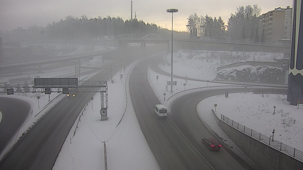 Weather Camera Image Road 12 Tampere, Rantatunneli Armonkallio, Tampere, Pirkanmaa