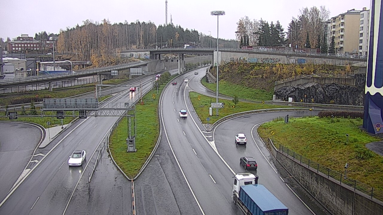 Kelikamerat Kuva Tie 12 Tampere, Rantatunneli Armonkallio, Tampere, Pirkanmaa