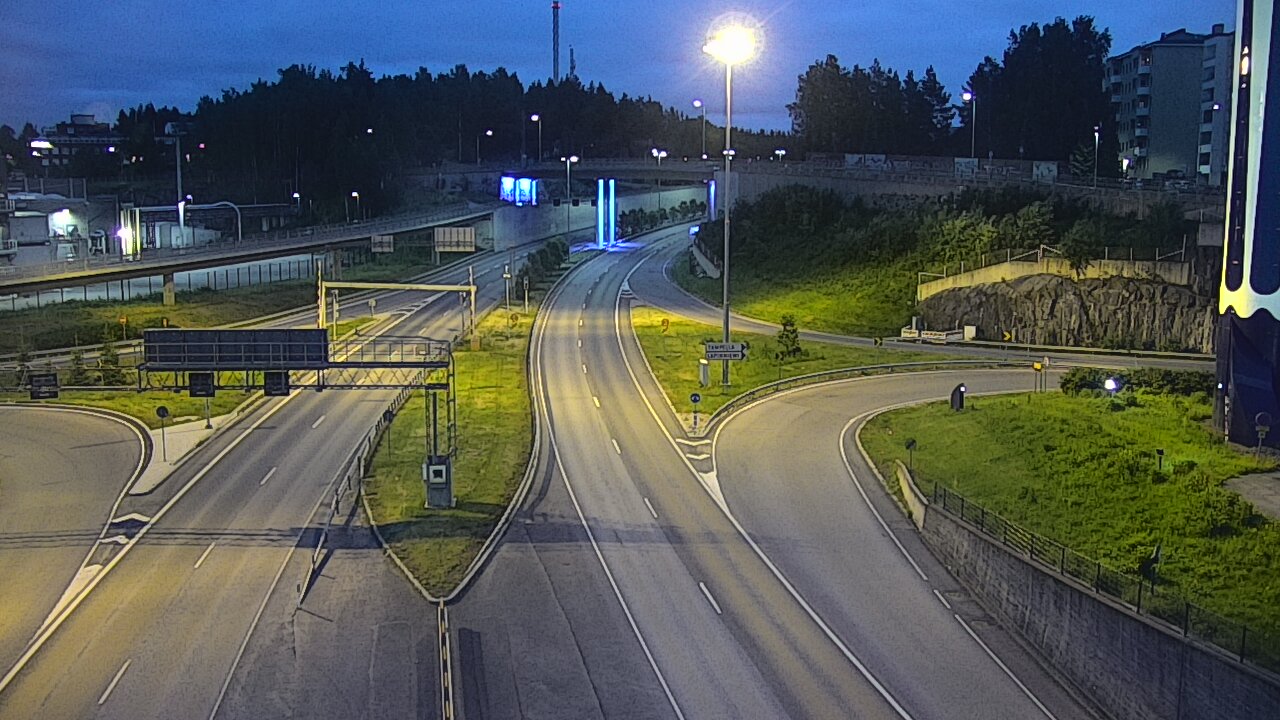 Kelikamerat Kuva Tie 12 Tampere, Rantatunneli Armonkallio, Tampere, Pirkanmaa
