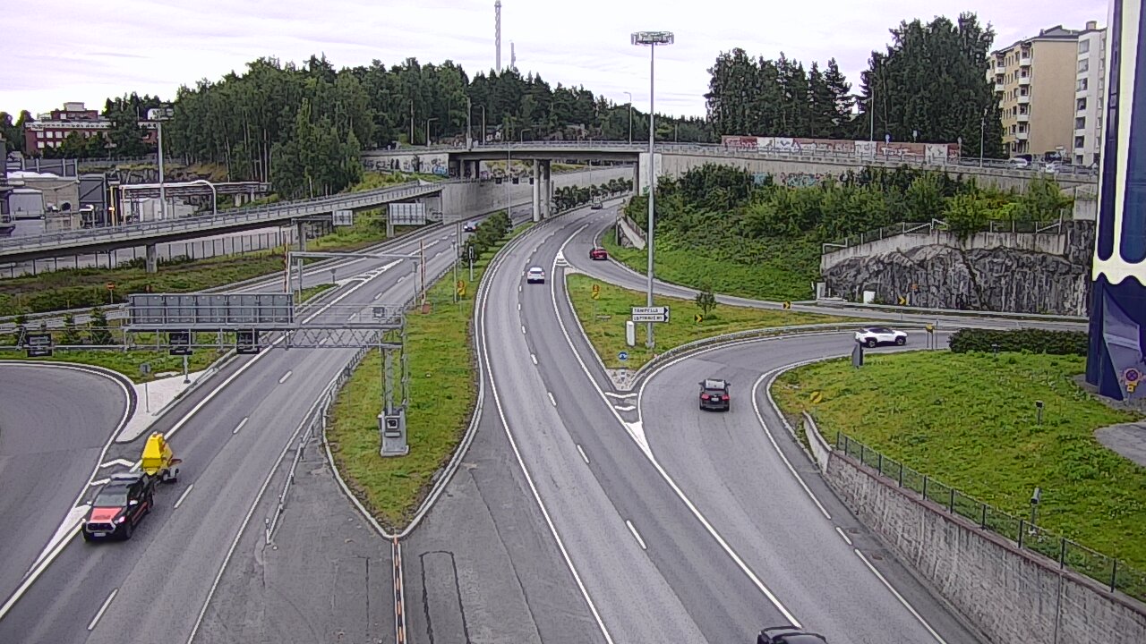 Weather Camera Image Road 12 Tampere, Rantatunneli Armonkallio, Tampere, Pirkanmaa