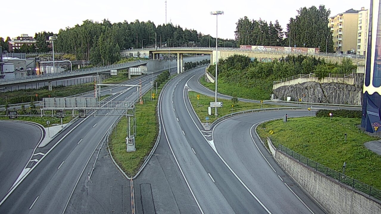 Kelikamerat Kuva Tie 12 Tampere, Rantatunneli Armonkallio, Tampere, Pirkanmaa
