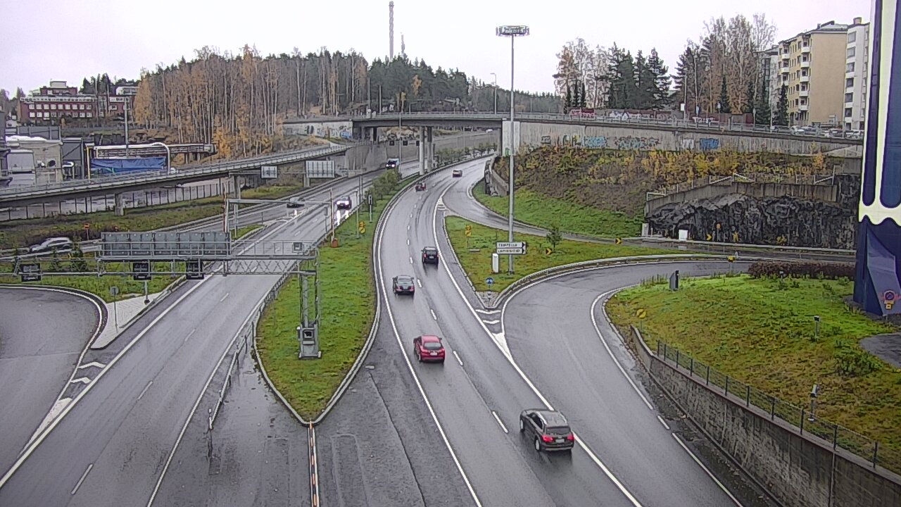 Kelikamerat Kuva Tie 12 Tampere, Rantatunneli Armonkallio, Tampere, Pirkanmaa