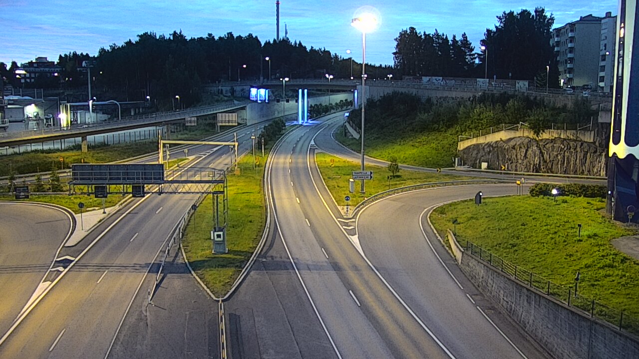 Kelikamerat Kuva Tie 12 Tampere, Rantatunneli Armonkallio, Tampere, Pirkanmaa