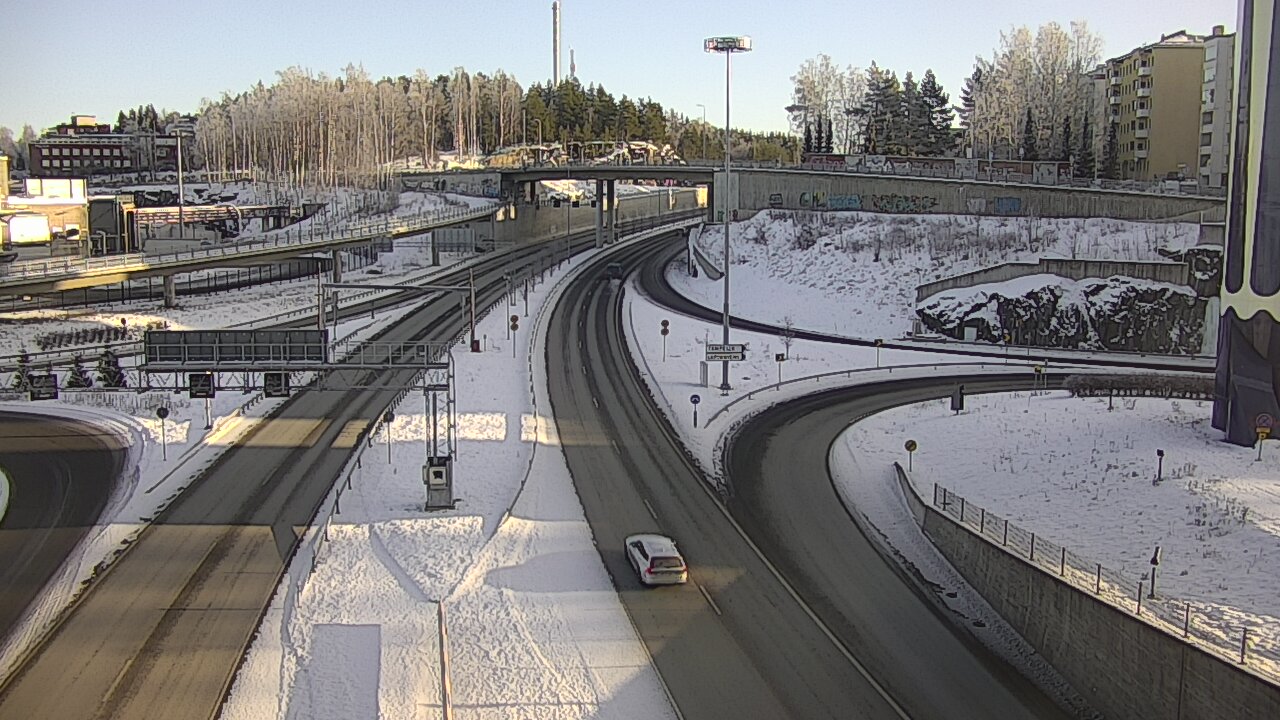 Weather Camera Image Road 12 Tampere, Rantatunneli Armonkallio, Tampere, Pirkanmaa