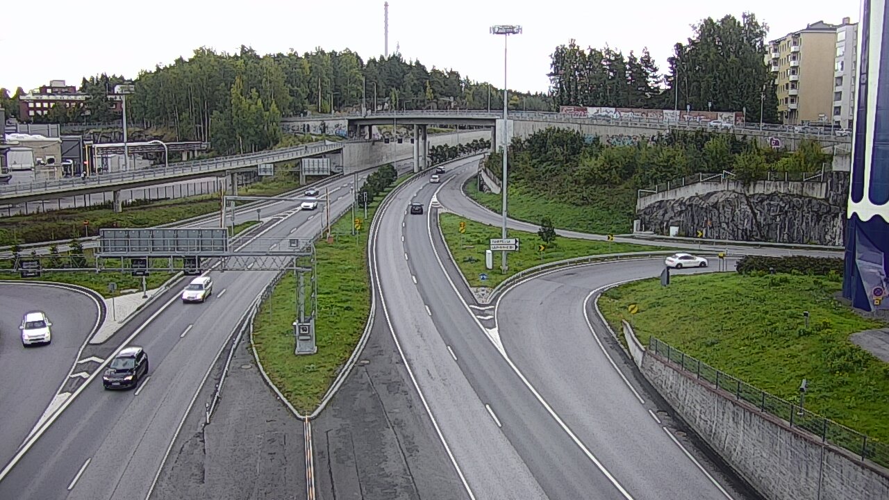 Kelikamerat Kuva Tie 12 Tampere, Rantatunneli Armonkallio, Tampere, Pirkanmaa