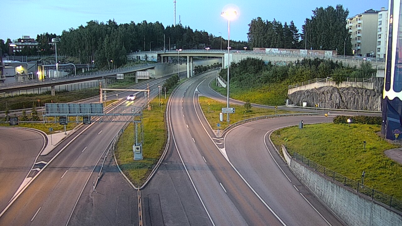 Kelikamerat Kuva Tie 12 Tampere, Rantatunneli Armonkallio, Tampere, Pirkanmaa