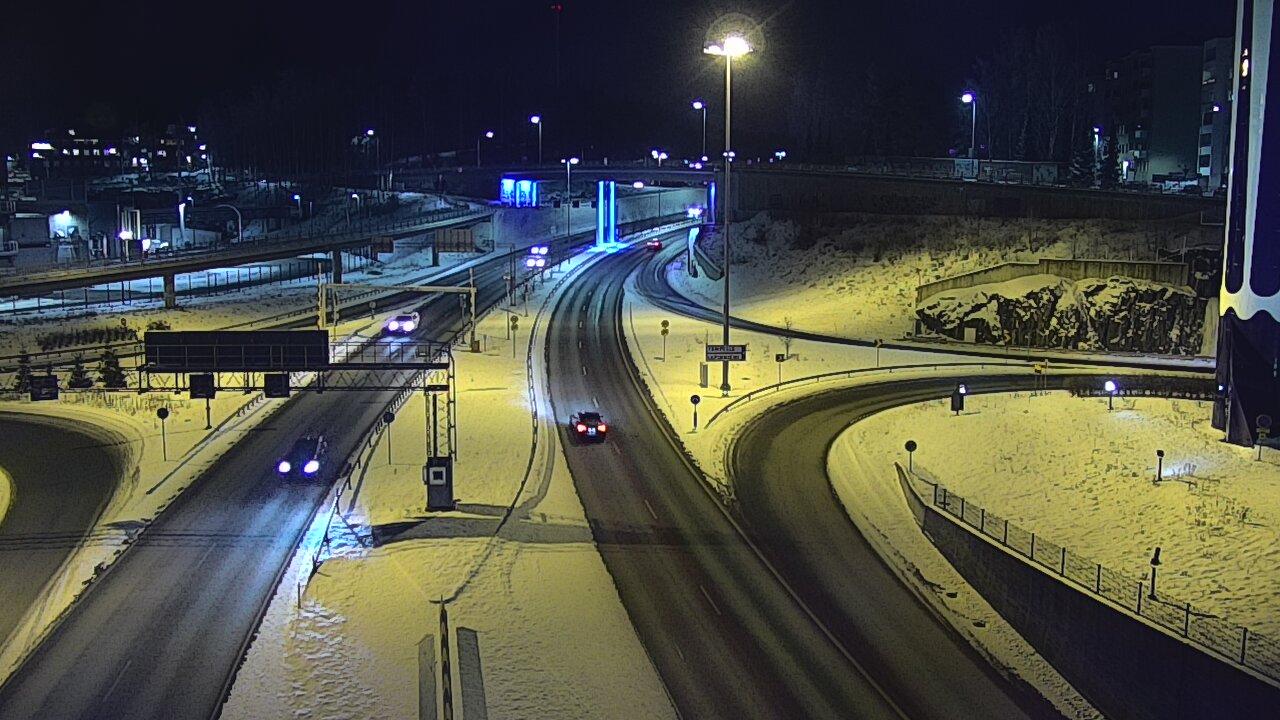 Kelikamerat Kuva Tie 12 Tampere, Rantatunneli Armonkallio, Tampere, Pirkanmaa