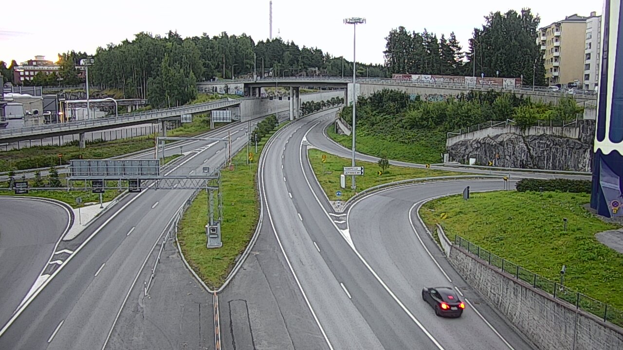 Weather Camera Image Road 12 Tampere, Rantatunneli Armonkallio, Tampere, Pirkanmaa