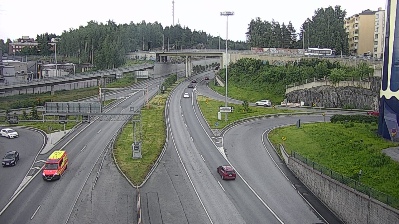 Kelikamerat Kuva Tie 12 Tampere, Rantatunneli Armonkallio, Tampere, Pirkanmaa