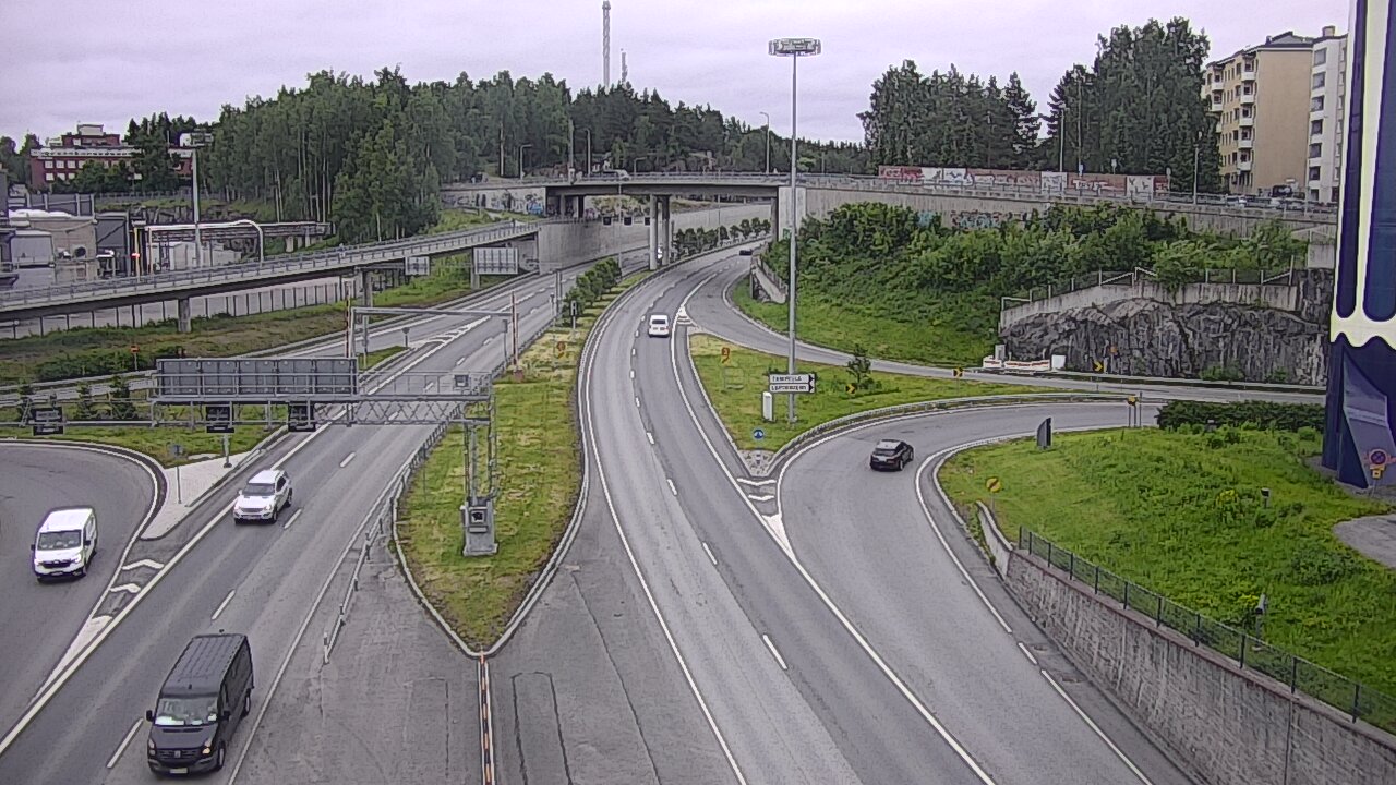 Kelikamerat Kuva Tie 12 Tampere, Rantatunneli Armonkallio, Tampere, Pirkanmaa