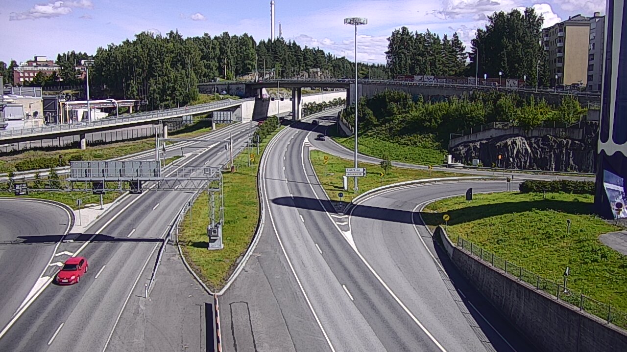 Kelikamerat Kuva Tie 12 Tampere, Rantatunneli Armonkallio, Tampere, Pirkanmaa