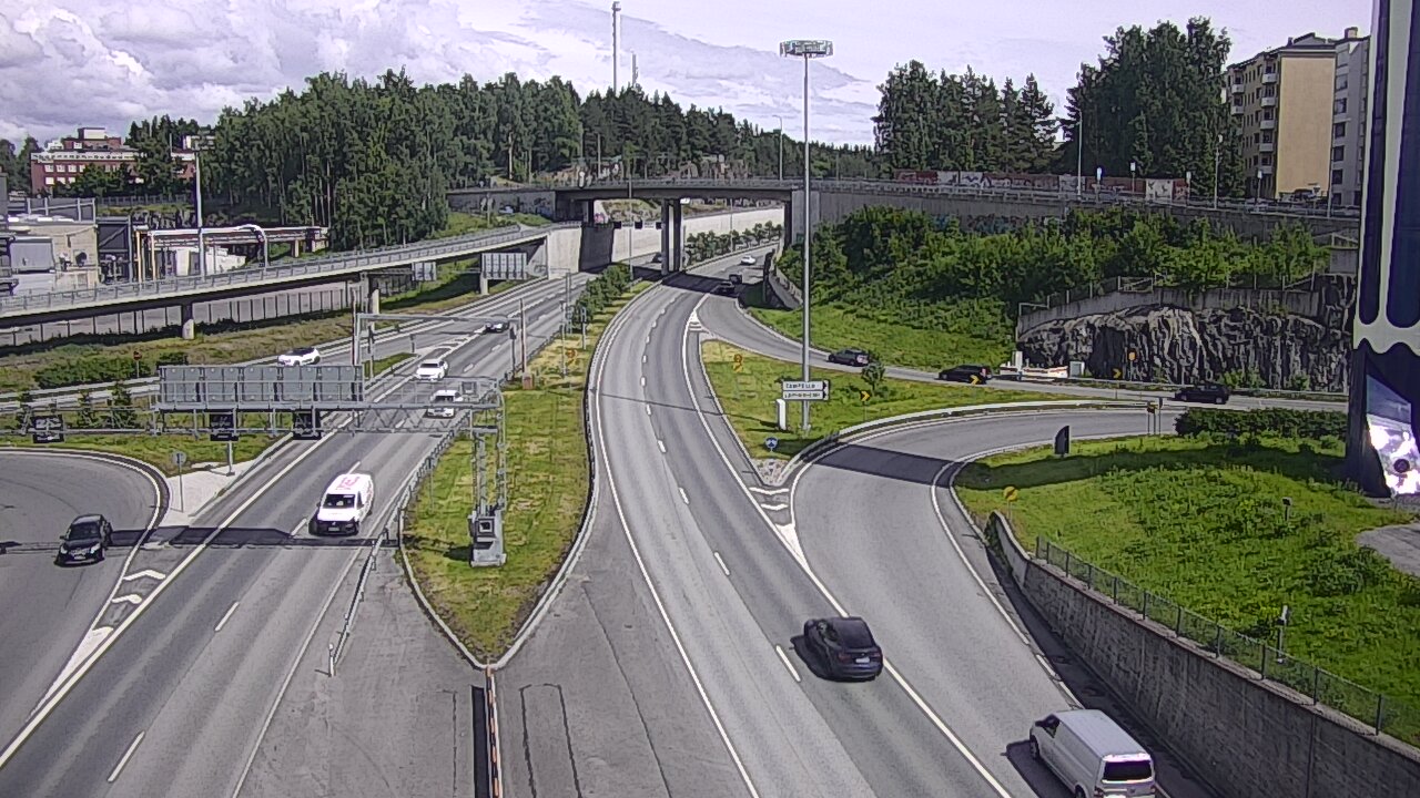 Kelikamerat Kuva Tie 12 Tampere, Rantatunneli Armonkallio, Tampere, Pirkanmaa