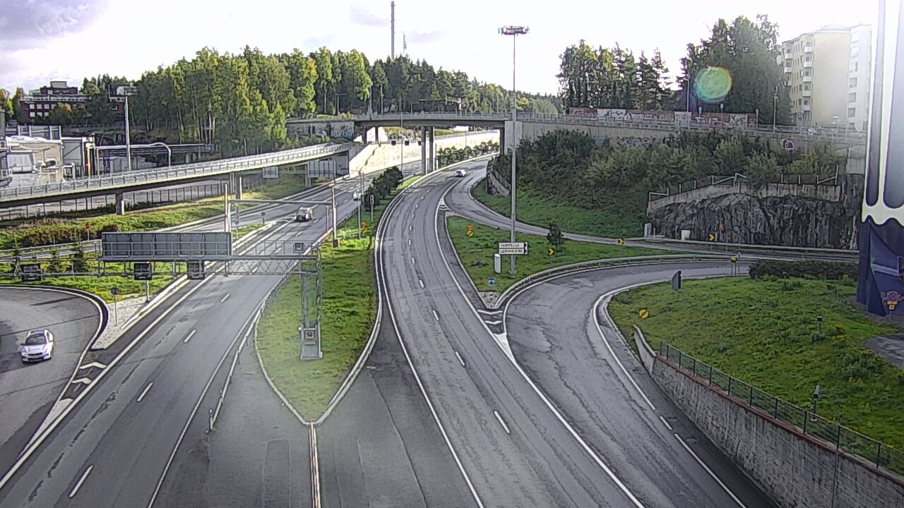 Kelikamerat Kuva Tie 12 Tampere, Rantatunneli Armonkallio, Tampere, Pirkanmaa