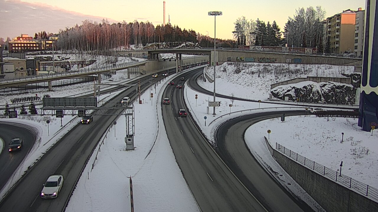 Kelikamerat Kuva Tie 12 Tampere, Rantatunneli Armonkallio, Tampere, Pirkanmaa