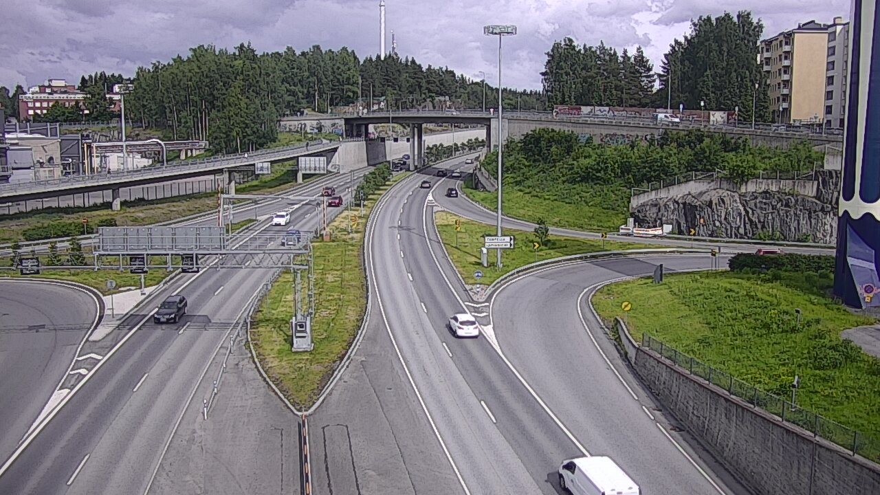 Kelikamerat Kuva Tie 12 Tampere, Rantatunneli Armonkallio, Tampere, Pirkanmaa