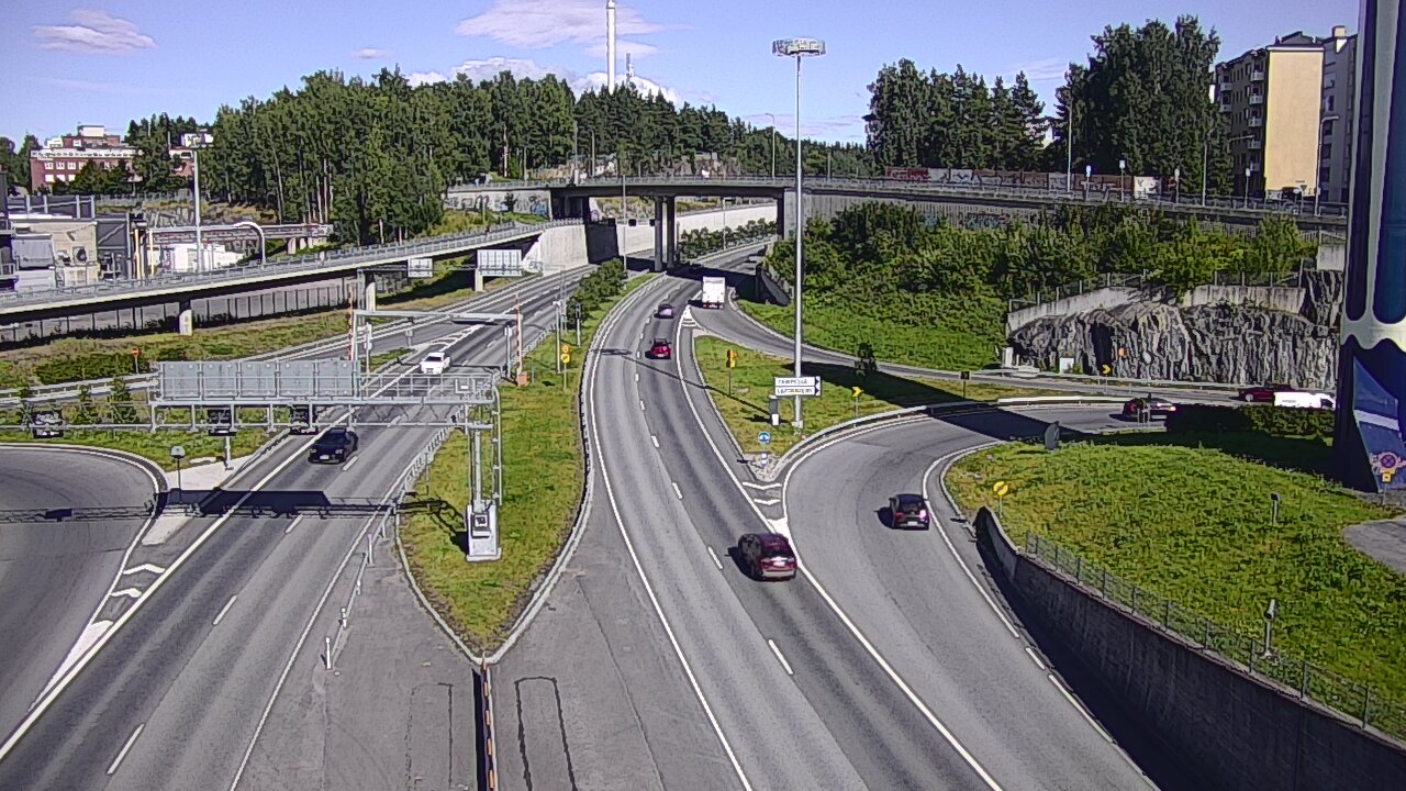 Kelikamerat Kuva Tie 12 Tampere, Rantatunneli Armonkallio, Tampere, Pirkanmaa