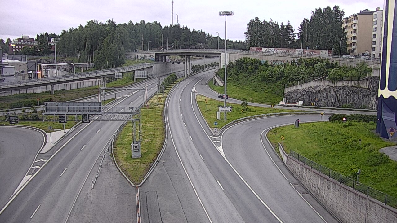 Kelikamerat Kuva Tie 12 Tampere, Rantatunneli Armonkallio, Tampere, Pirkanmaa