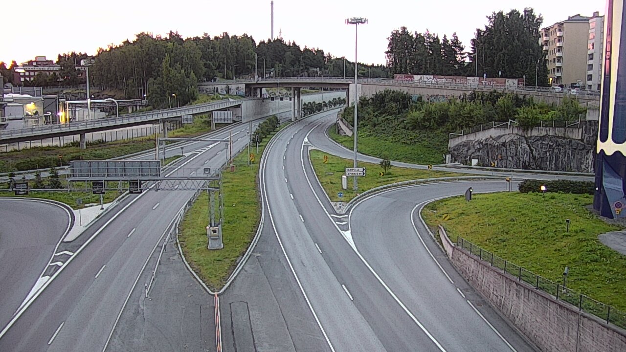 Kelikamerat Kuva Tie 12 Tampere, Rantatunneli Armonkallio, Tampere, Pirkanmaa