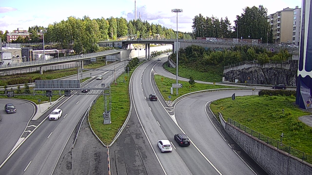 Weather Camera Image Road 12 Tampere, Rantatunneli Armonkallio, Tampere, Pirkanmaa