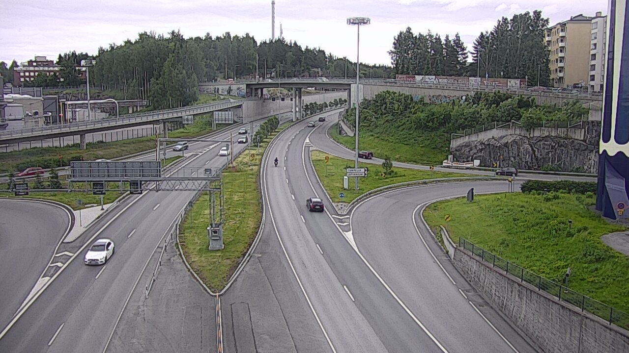 Kelikamerat Kuva Tie 12 Tampere, Rantatunneli Armonkallio, Tampere, Pirkanmaa