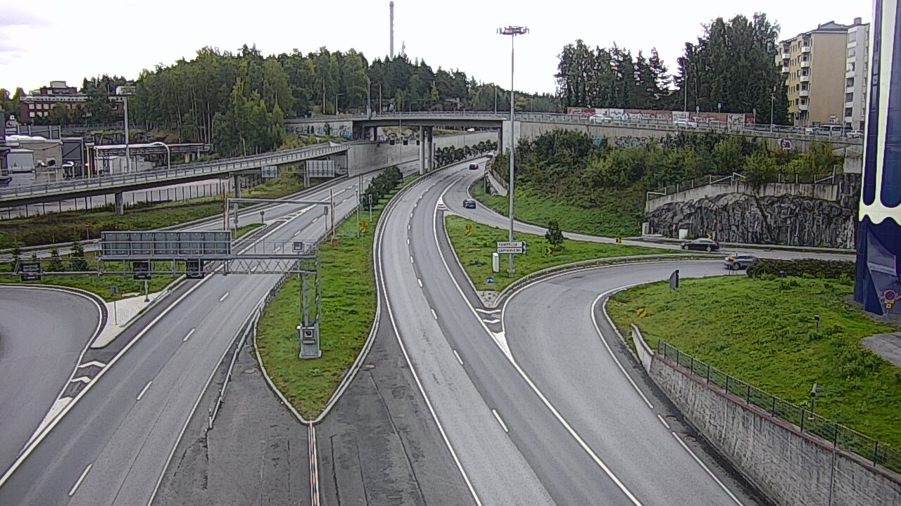 Kelikamerat Kuva Tie 12 Tampere, Rantatunneli Armonkallio, Tampere, Pirkanmaa