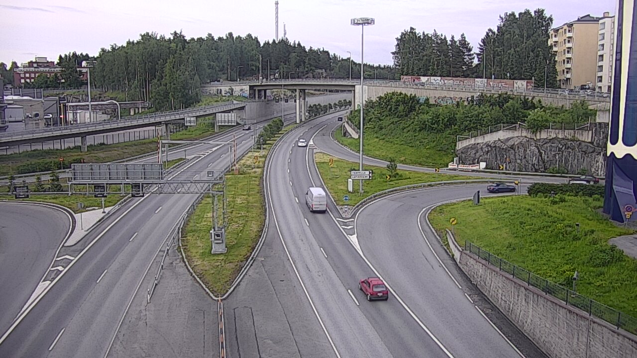 Kelikamerat Kuva Tie 12 Tampere, Rantatunneli Armonkallio, Tampere, Pirkanmaa