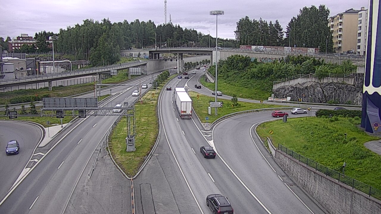 Kelikamerat Kuva Tie 12 Tampere, Rantatunneli Armonkallio, Tampere, Pirkanmaa