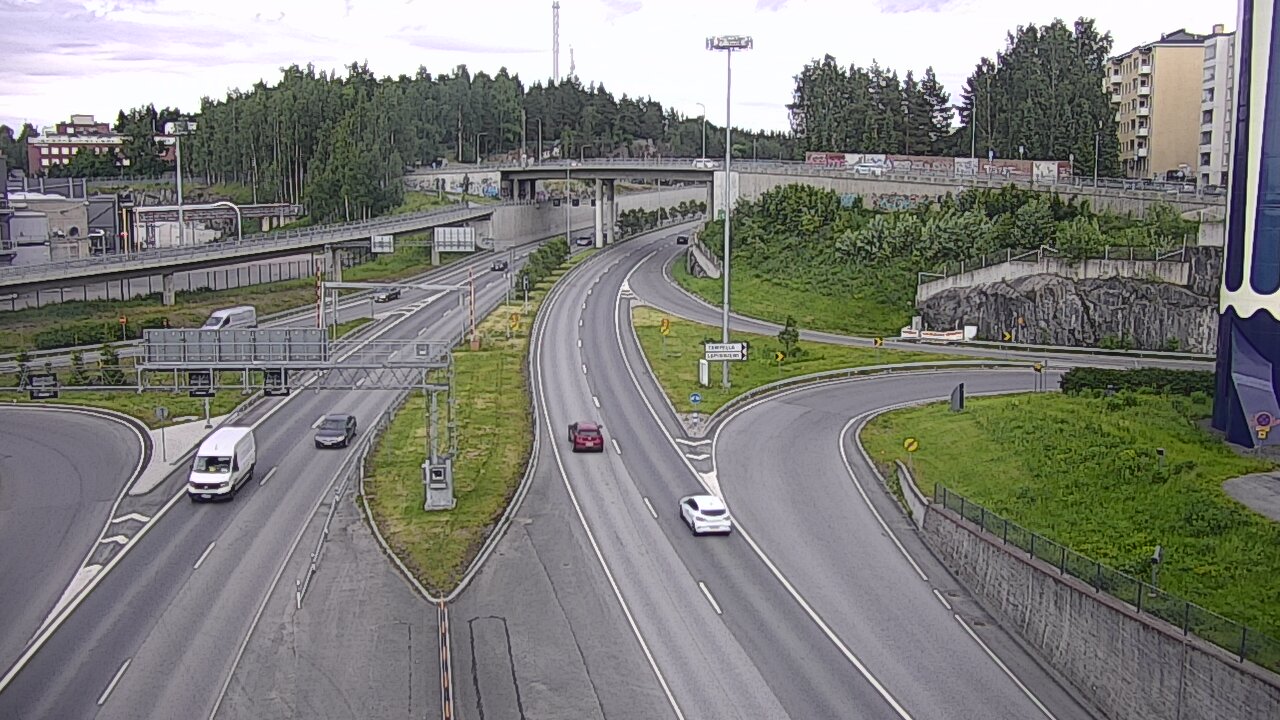 Kelikamerat Kuva Tie 12 Tampere, Rantatunneli Armonkallio, Tampere, Pirkanmaa