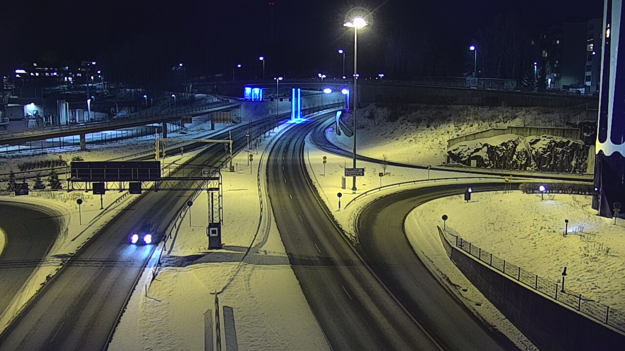 Kelikamerat Kuva Tie 12 Tampere, Rantatunneli Armonkallio, Tampere, Pirkanmaa