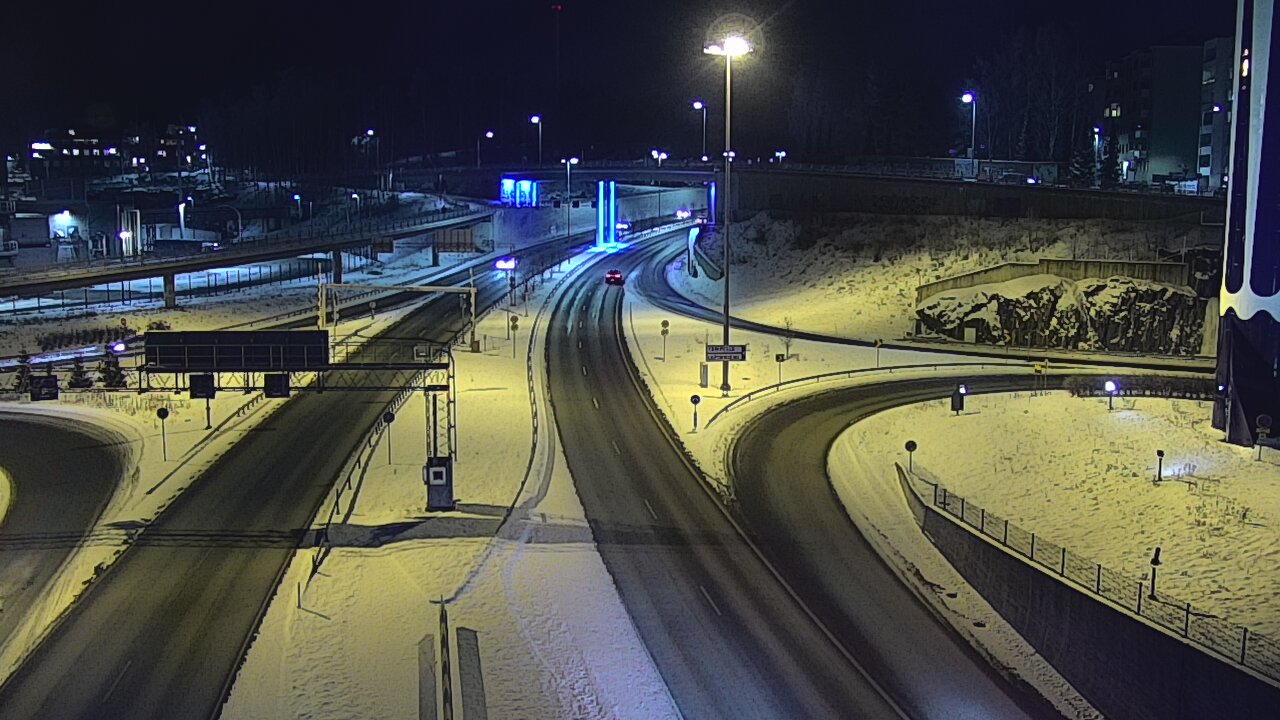 Kelikamerat Kuva Tie 12 Tampere, Rantatunneli Armonkallio, Tampere, Pirkanmaa