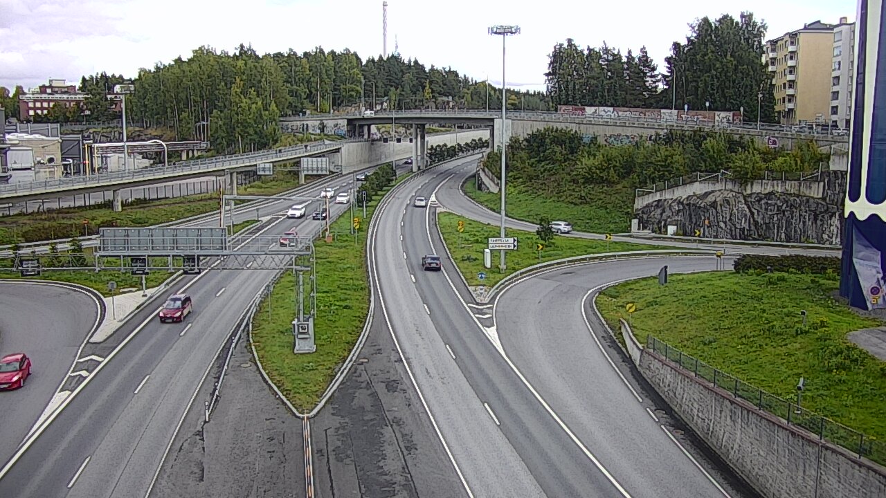 Kelikamerat Kuva Tie 12 Tampere, Rantatunneli Armonkallio, Tampere, Pirkanmaa