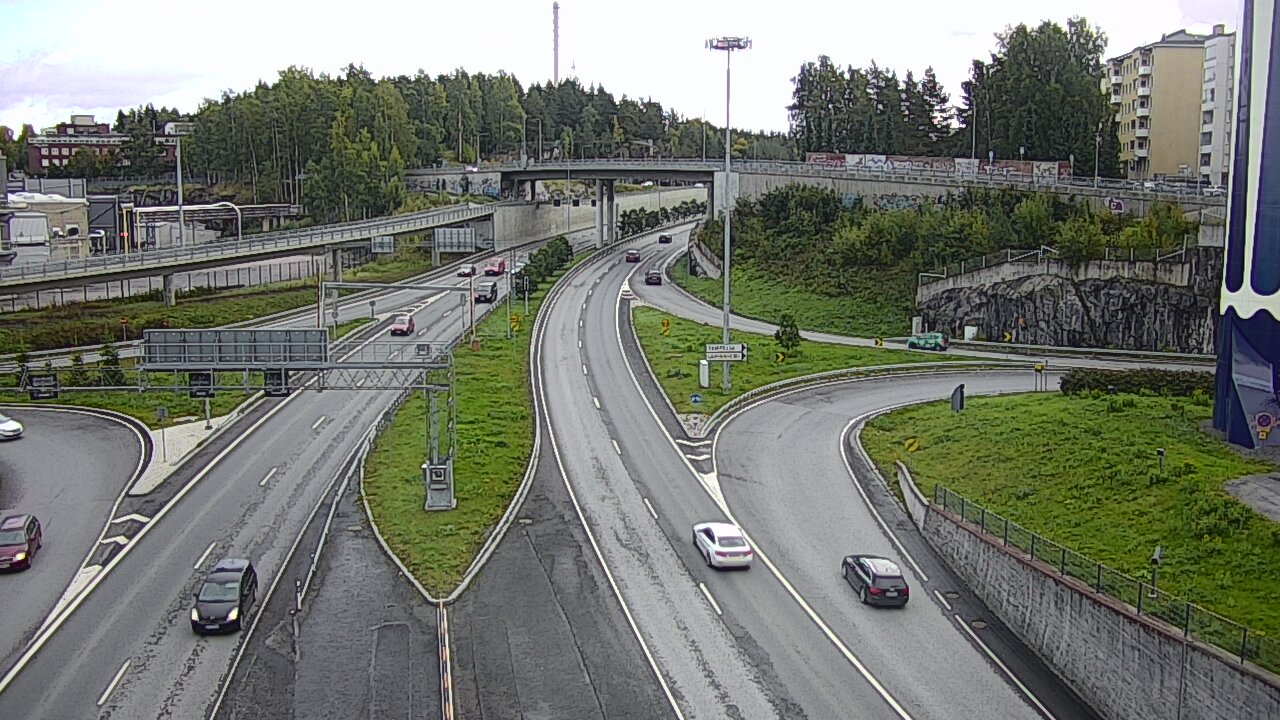 Kelikamerat Kuva Tie 12 Tampere, Rantatunneli Armonkallio, Tampere, Pirkanmaa