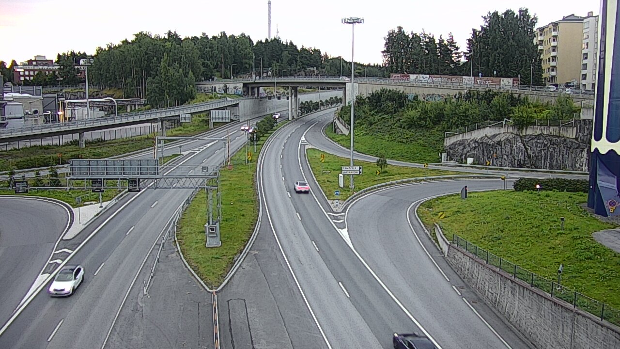 Weather Camera Image Road 12 Tampere, Rantatunneli Armonkallio, Tampere, Pirkanmaa
