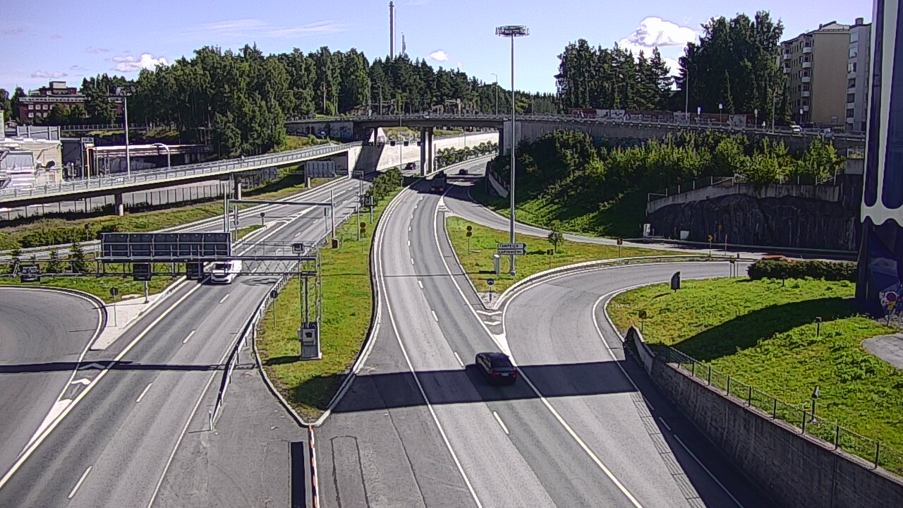 Kelikamerat Kuva Tie 12 Tampere, Rantatunneli Armonkallio, Tampere, Pirkanmaa