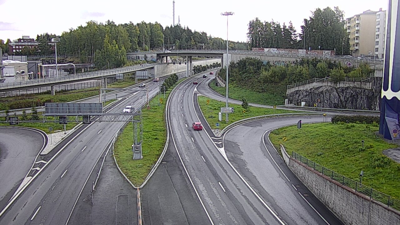 Weather Camera Image Road 12 Tampere, Rantatunneli Armonkallio, Tampere, Pirkanmaa