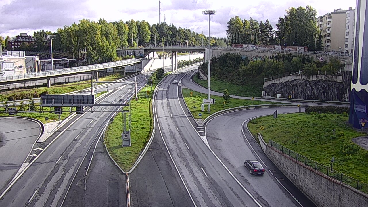 Weather Camera Image Road 12 Tampere, Rantatunneli Armonkallio, Tampere, Pirkanmaa