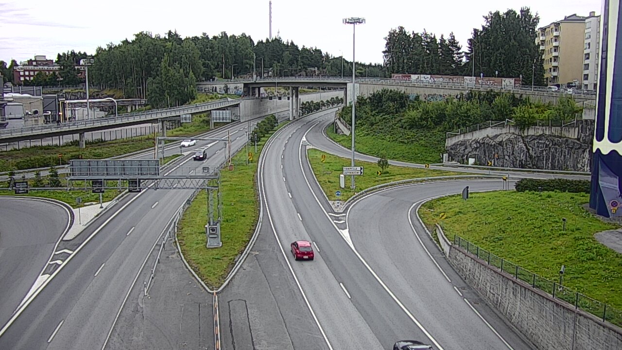 Weather Camera Image Road 12 Tampere, Rantatunneli Armonkallio, Tampere, Pirkanmaa