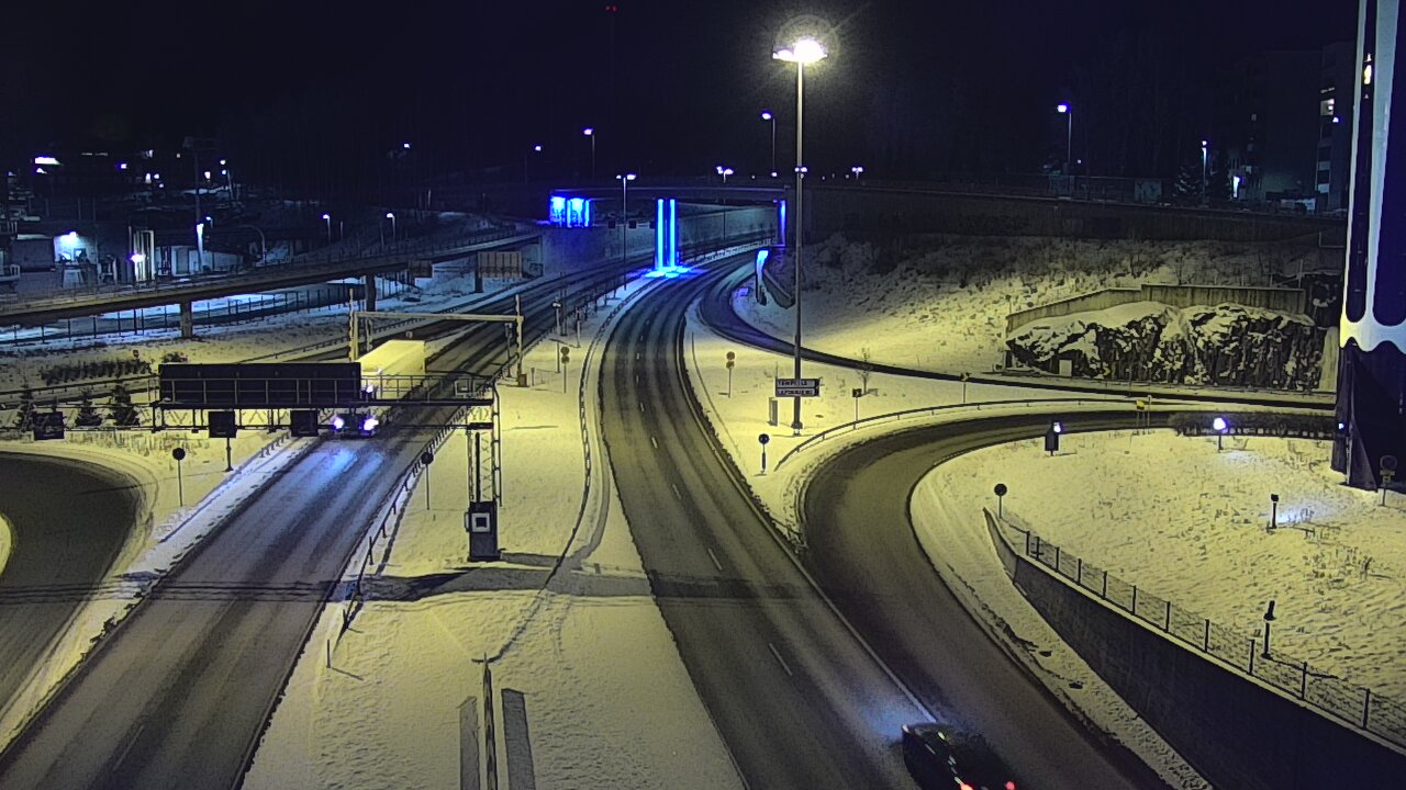 Kelikamerat Kuva Tie 12 Tampere, Rantatunneli Armonkallio, Tampere, Pirkanmaa