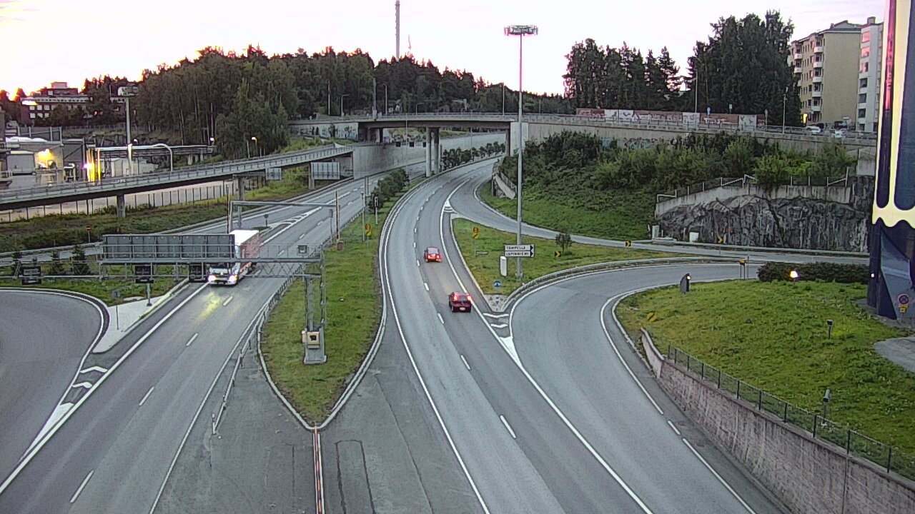 Kelikamerat Kuva Tie 12 Tampere, Rantatunneli Armonkallio, Tampere, Pirkanmaa