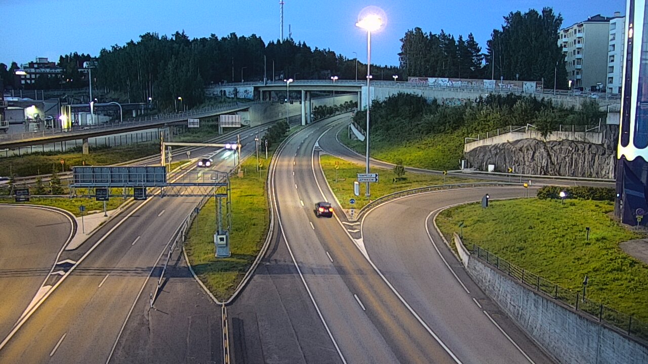 Kelikamerat Kuva Tie 12 Tampere, Rantatunneli Armonkallio, Tampere, Pirkanmaa