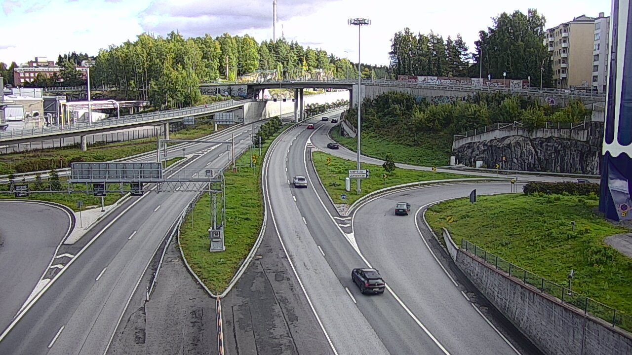 Weather Camera Image Road 12 Tampere, Rantatunneli Armonkallio, Tampere, Pirkanmaa