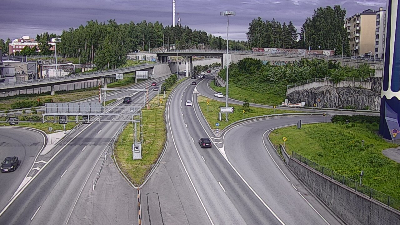 Kelikamerat Kuva Tie 12 Tampere, Rantatunneli Armonkallio, Tampere, Pirkanmaa