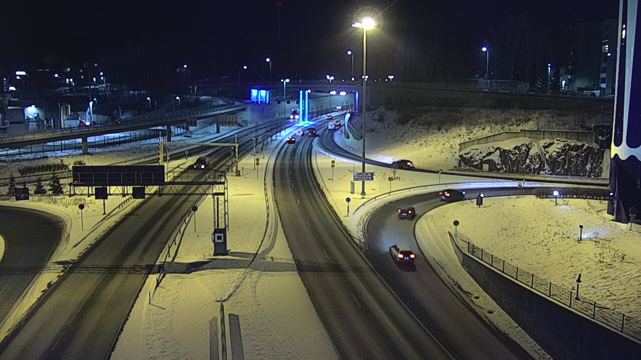 Kelikamerat Kuva Tie 12 Tampere, Rantatunneli Armonkallio, Tampere, Pirkanmaa