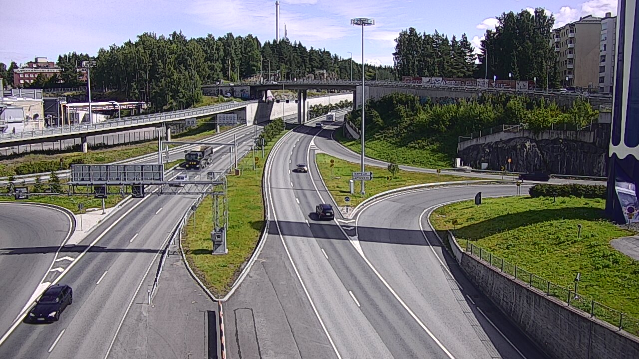 Kelikamerat Kuva Tie 12 Tampere, Rantatunneli Armonkallio, Tampere, Pirkanmaa