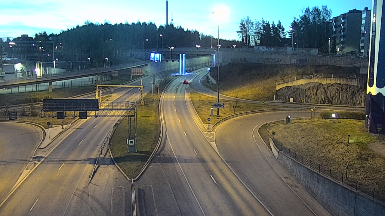 Kelikamerat Kuva Tie 12 Tampere, Rantatunneli Armonkallio, Tampere, Pirkanmaa